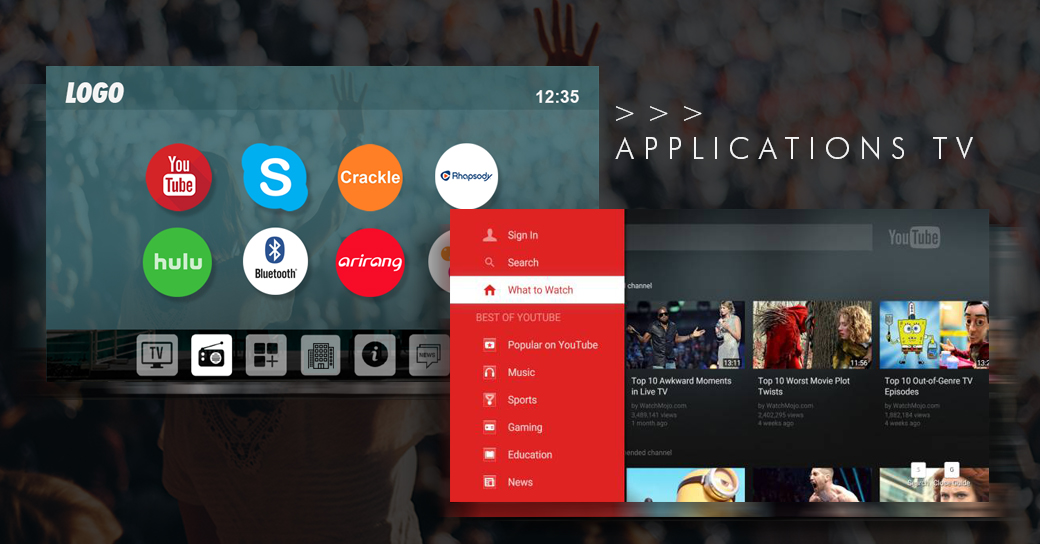 Hôtel intelligent plateforme TV NOAN